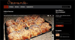 Desktop Screenshot of mirecetadepan.com